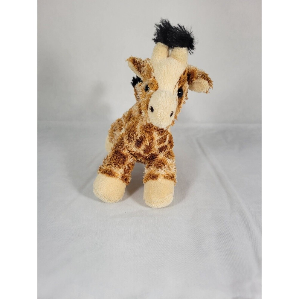 8" Aurora Giraffe Mini Soft Plush Floppy Beanie Stuffed Animal